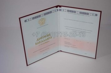 Красный Диплом Бакалавра 2018г ГОЗНАК в Кургане